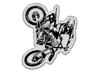 Samolepka - Motocross