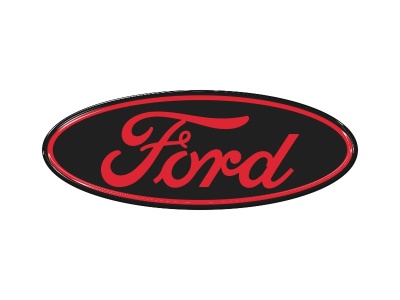 Samolepka - Ford (red-black)