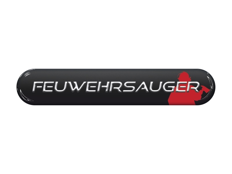 Zakázková  samolepka - Feuwehrsauger