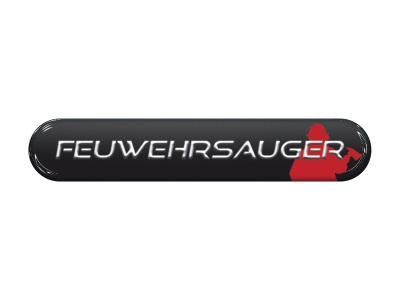 Zakázková  samolepka - Feuwehrsauger