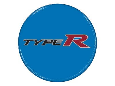 Samolepka na AL disk - Type R (blue)
