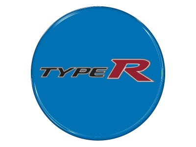 Samolepka na AL disk - Type R (blue)