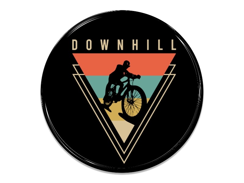 Samolepka - Downhill