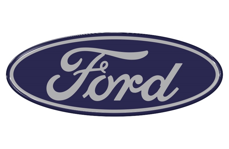 Samolepka - Ford (blue-gray)