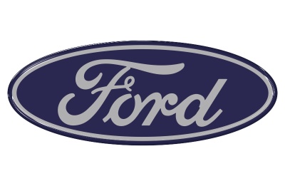 Samolepka - Ford (blue-gray)
