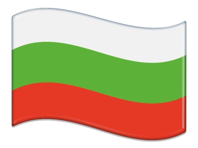 Samolepka - Vlajka Bulharsko