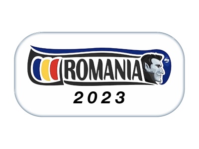 Zakázková  samolepka - Romania 2023 120x60mm