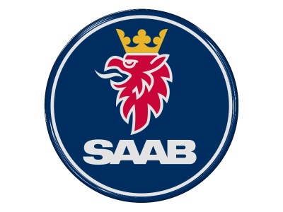 Samolepka na AL disk - Saab
