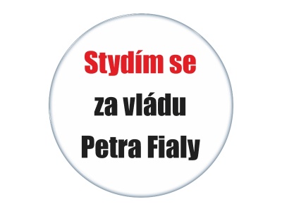Zakázková  samolepka - Stydím se