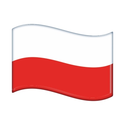 Samolepka - Vlajka Polsko
