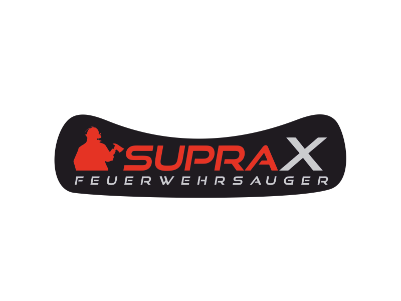 Zakázková samolepka - LAMINO STRONG Supra X 2025 ohlá v rozměru 35x10cm