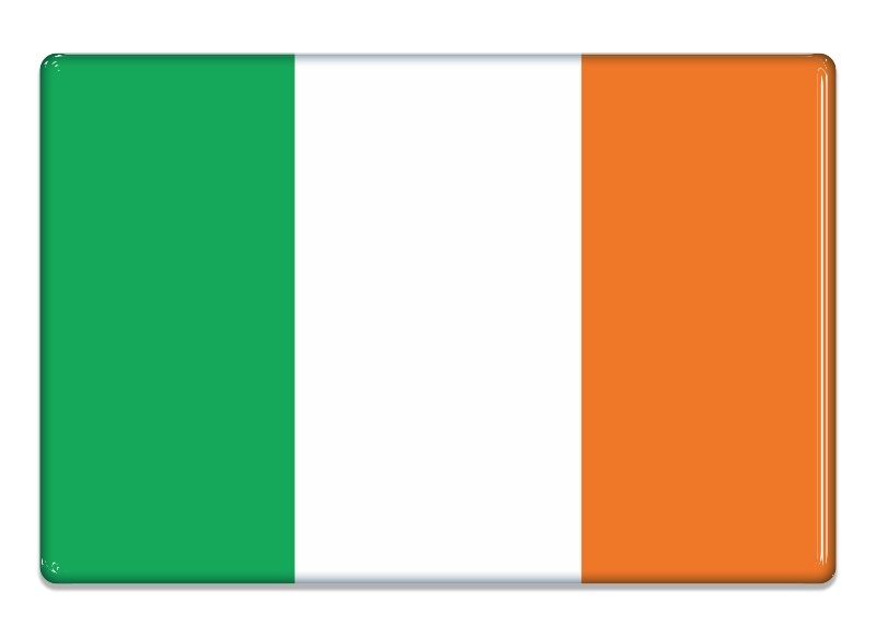 Samolepka - Vlajka Irsko - obdélník