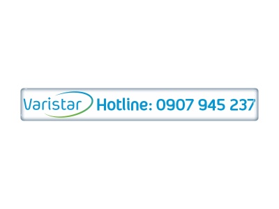 Zakázková samolepka - Varistar 5,108x0,7 cm, - SK verze