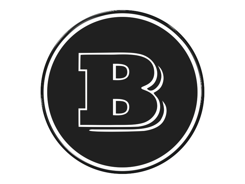 Zakázková  samolepka -  Brabus 120