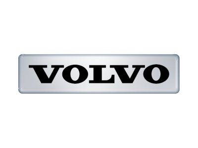 Zakázková  samolepka - Volvo silver/black