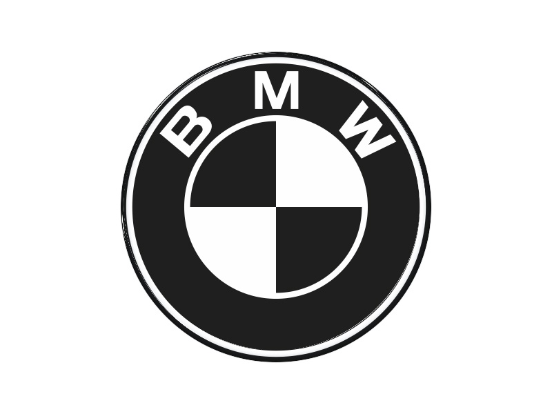 Zakázková  samolepka - BMW