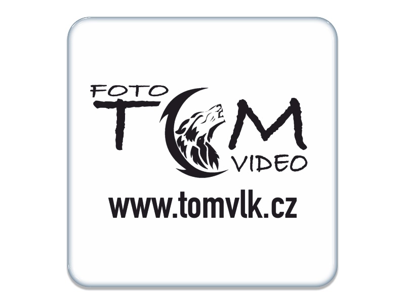 Zakázková  samolepka - Video - tomvlk.cz (white)