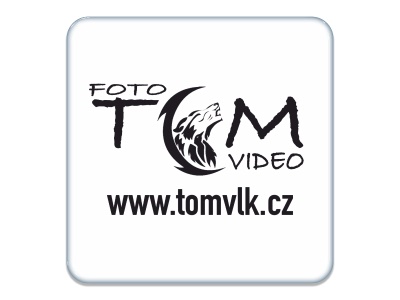 Zakázková  samolepka - Video - tomvlk.cz (white)